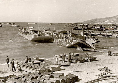 Marinef�hrpr�hme an der Krimk�ste